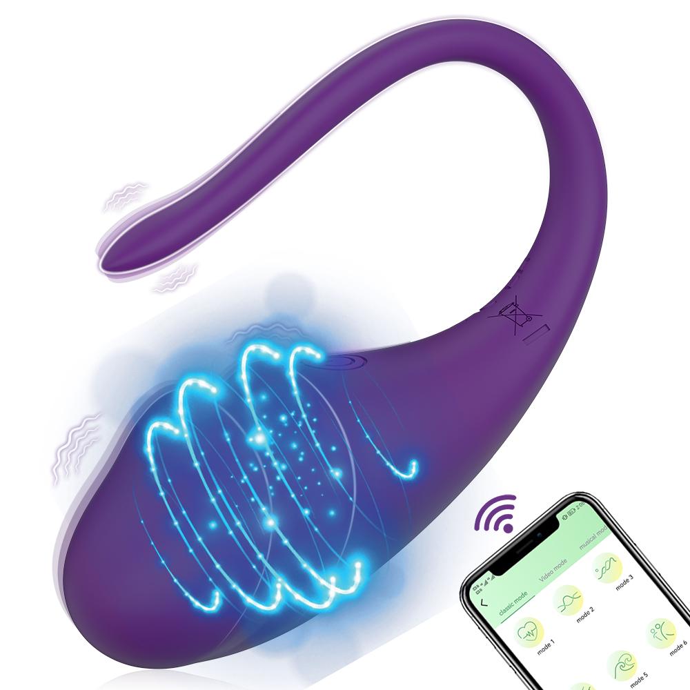 Wireless APP G Spot Vibrator for Women Vibrating Egg Vagina Massager Ball Kegel Trainer Adult Goods Love Egg Vibrator Sex Toys