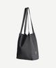 Green Stuff Effortlessly Boxy Shopper Bag 61 Ribbed Corduroy - Black