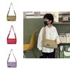 Trendy Korean Style Unisex Kids Canvas Bag With Breathable Nylon Material For Daily Use