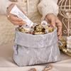 Klassische tragbare Kosmetiktasche mit Kordelzug aus wasserdichtem PU-Material für den täglichen Gebrauch