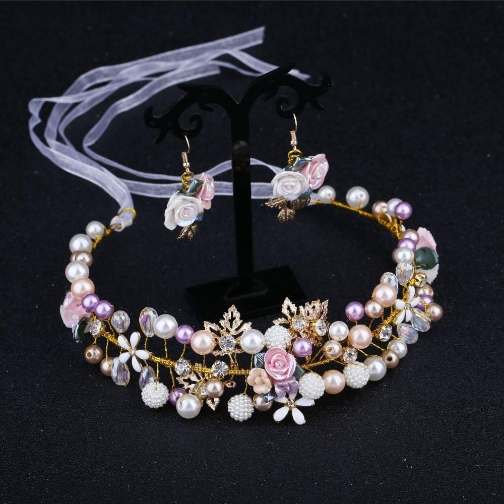 Zinc Zinc Alloy Princess Crowns Rhinestone Bride Tiaras Headband Bridal Jewelry  Girls