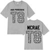 Tate Leopard Graphic Print O-Neck Tee Shirt Men Women Cotton Short Sleeve T-shirts Unisex Hip Hop Summer Tops