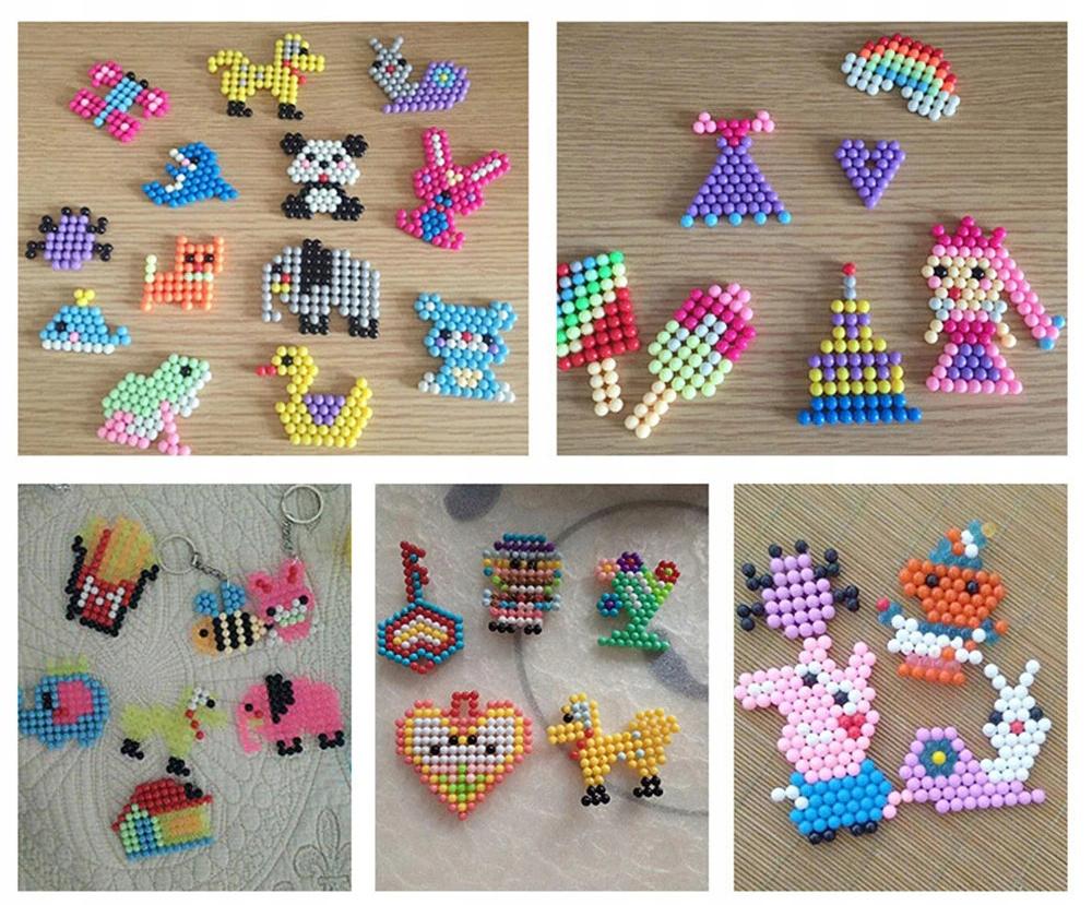 Aquabeads vízgyöngy kezdőkészlet 3600 db-os sablonok eszközök