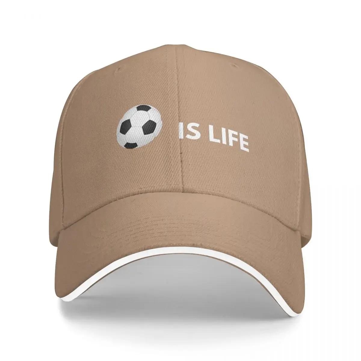 

Football Is Life Cap Fashion Casual Baseball Caps Adjustable Hat Hip Hop Summer Unisex Baseball Hats Customizable Polychromatic One Size