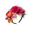 American Creative Simulation Flower Headdress, Headband, Forest Garland, Travel Party, Vacation, Bride, Wedding, Hair Accessories, Headband, Girl
