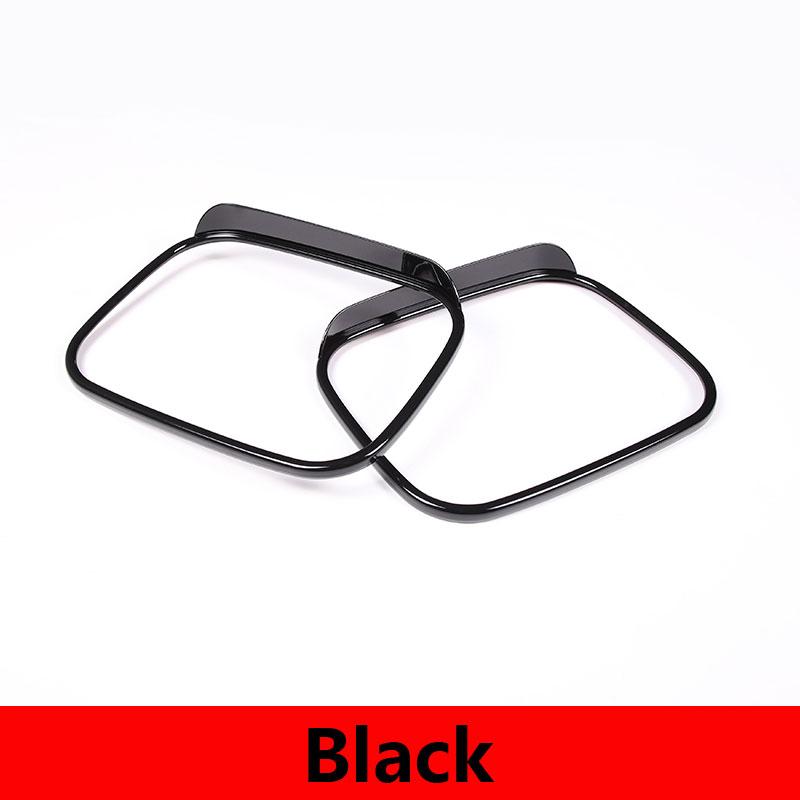

ABS Black/Silver Car Exterior Mirror Rain Eyebrow Frame Decorative Sticker For Hummer H2 2003-2009 Car Accessories чорний