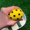 High Elasticity Foam Pickleballs Practice Balls Low Decibel Exact Real Ball  Sports Training