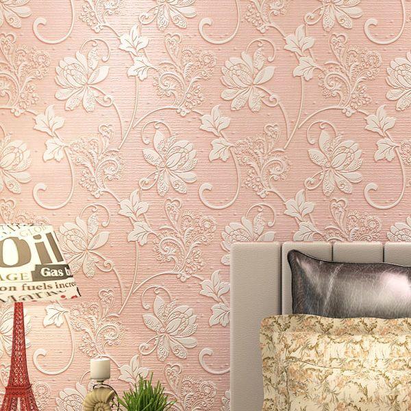 Eco-Friendly Mold-Proof Non-Woven 3D Wall Stickers: Thick, Self-Adhesive, Moisture-Resistant European-Style Wallpaper for Bedrooms and Living Rooms.