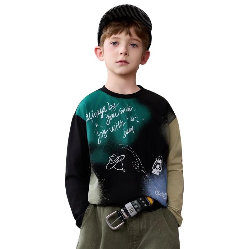 ASK JUNIOR Boys Long-Sleeve T-Shirt