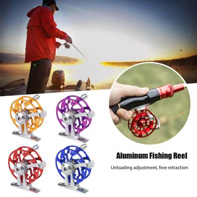 Fly Fishing Reel Heavy Duty Aluminum Alloy Lightweight Metal Fly Reel Freshwater Saltwater Trout Bass Carp Pike Panfish Fishing Accessories