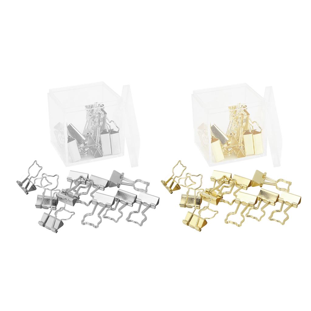 20Pcs Small  Clips Little Bear Handle Design Eco Friendly  Sturdy Multifunction Small P