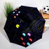 Colorful Game Adventure Umbrella Folding Umbrella, Automatic Umbrella 8-Frame for Travel, Camping Use Gift for Halloween Christmas