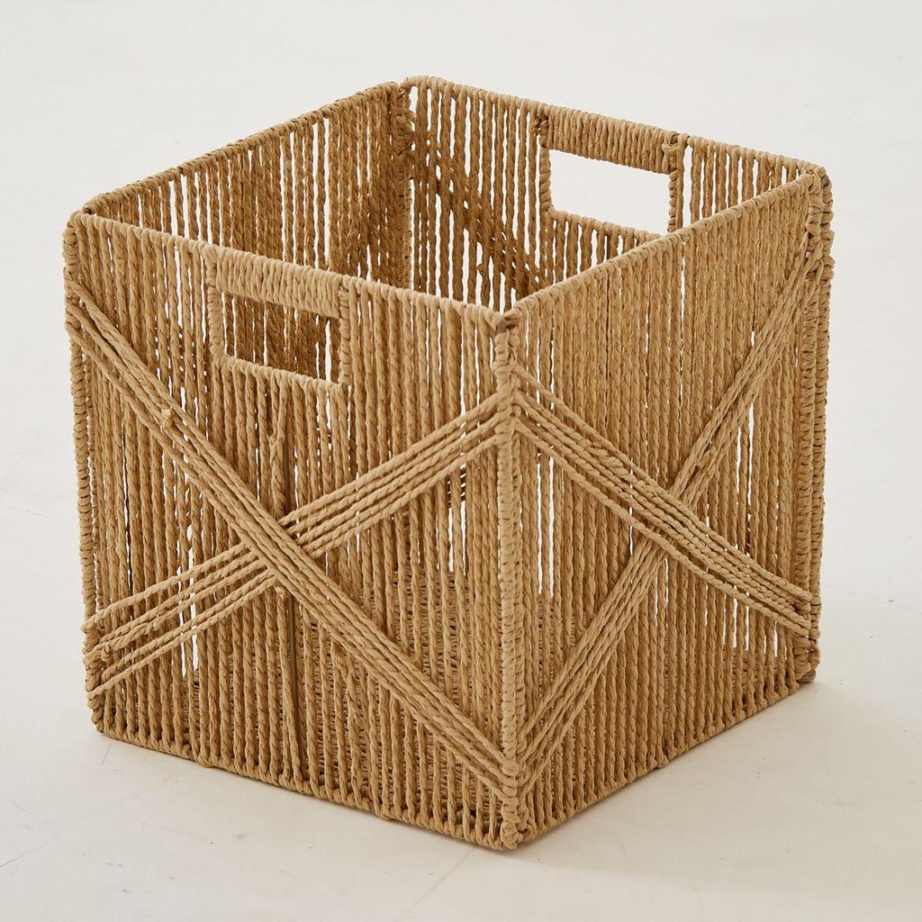 Handmade Rattan Gourd Grass Storage Basket for Sundries, Snacks & Fruits