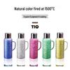 Premium Pure Titanium Double-Layer Insulated Kettle with Large Capacity, Titanium Alloy Inner Liner for Home Use and Stewing Tea.