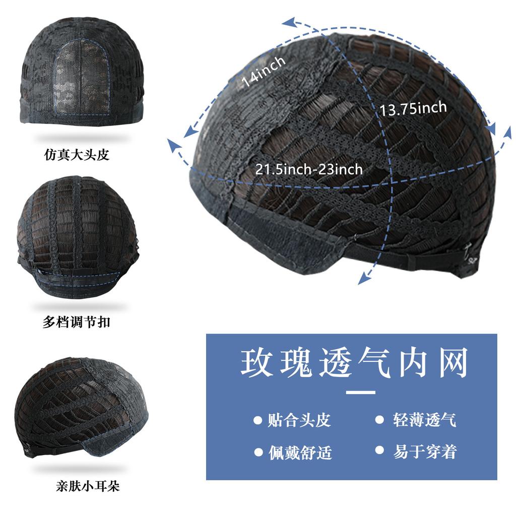 Front Lace Wig European American Female Preference Medium To Long Straight Hair Synthetic Headband Xuchang