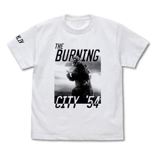 

COSPA Godzilla Godzilla WHITE XL size 54 T-shirt білий