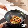 IBF 32cm Stainless Steel Titanium Non-stick Wok