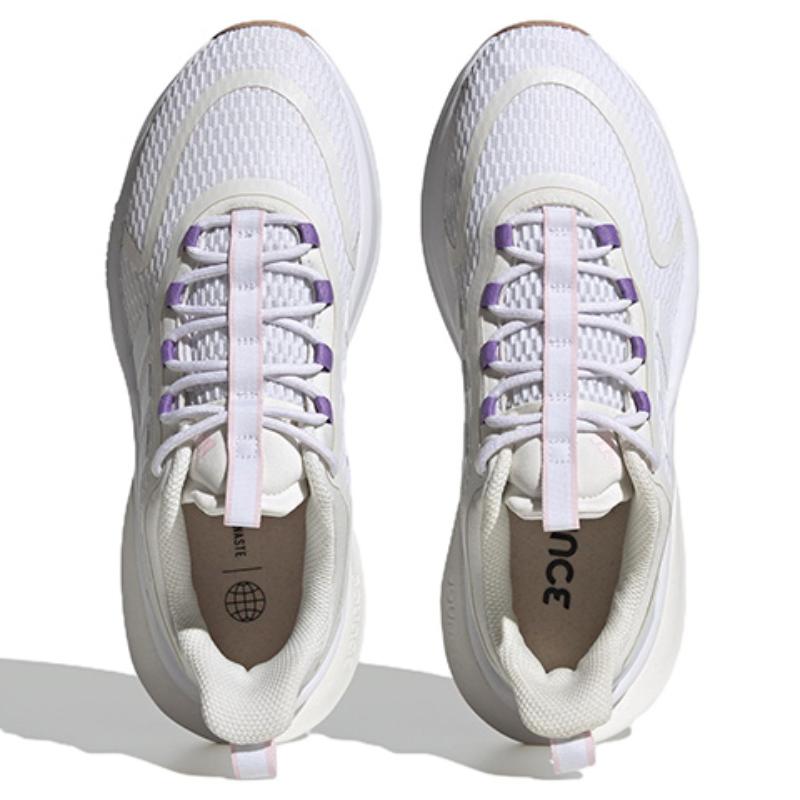 Adidas Alphabounce+ 'White College Purple' Women's Sneakers HP6150
