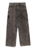 Jeans Fade Cotton Corduroy Pants BLACK M [BEAMS HEART] Men's