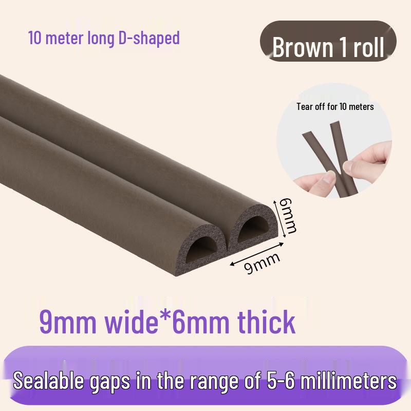 Windproof Soundproof Door Sealing Strip for Gaps