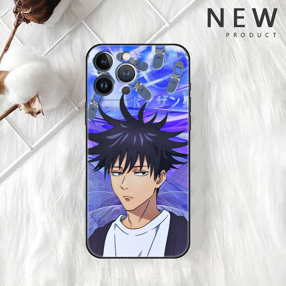 Anime Jujutsu Kaisen pouzdro pro Apple iPhone 14 Pro Max 13 11 12 Mini SE 7 8 Plus X XS 6 6S silikonový kryt telefonu měkký TPU základ