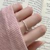 Korean Style Irregular 925 Sterling Silver Women's Versatile Ring, Non-Fading Niche Ins Design