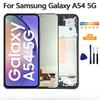 Οθόνη AMOLED Για Samsung A54 5G Οθόνη LCD Συναρμολόγηση Ψηφιοποιητή Οθόνης Αφής Για Samsung A546B A546E Ανταλλακτικά Οθόνης