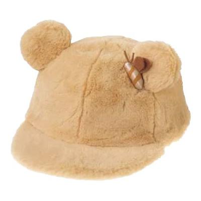 [gaia80] Winnie the Pooh Fluffy Cap (Beige) [Park Exclusive] Hat Winter Goods Souvenir