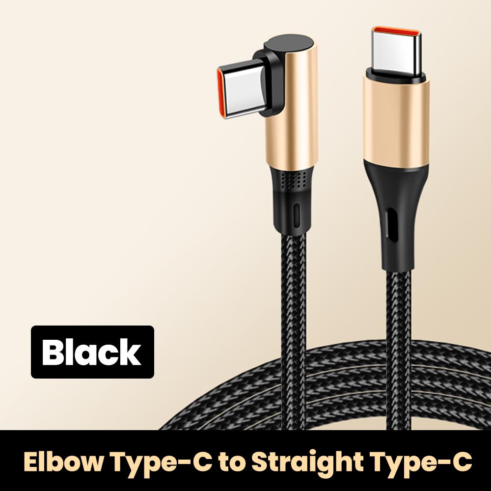 

240W PD USB-C to USB C Fast Charger Cable For iPhone 16 Pro Max 15 Plus Type C Quick Charging Cable For Samsung iPad Laptop 1.5m