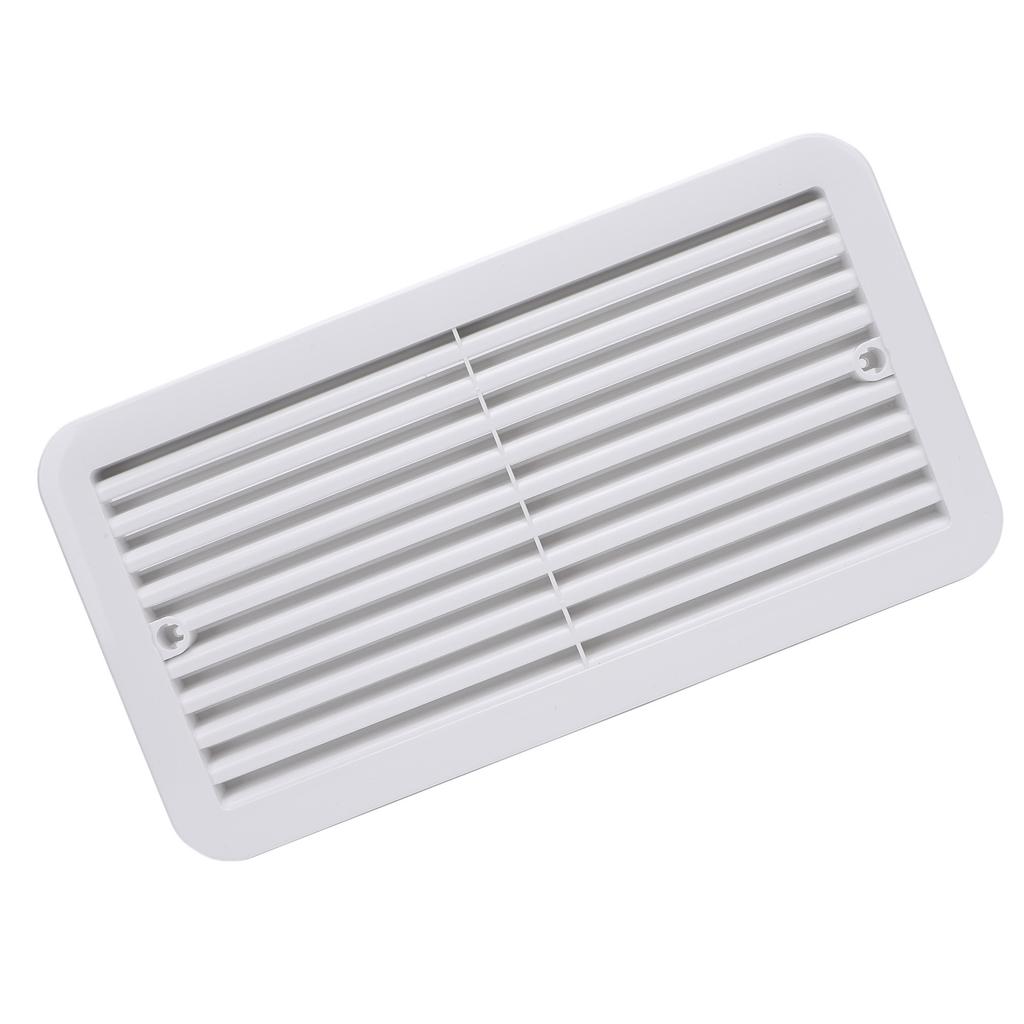 RV Side Air Ventilation Grille 13.78x7.32in UV Resistant Rectangle Air Vent Grill Cover for Camping Vehicle Motorhome