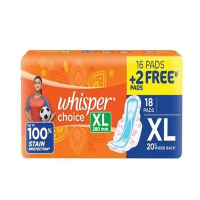 Whisper Choice Damenbinden, Regular, Serviette