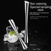 Pestello per cocktail in acciaio inossidabile per bar di casa, bastoncino per ghiaccioli, bastoncino per ghiaccioli tritato, utensili da cucina, utensili da bar