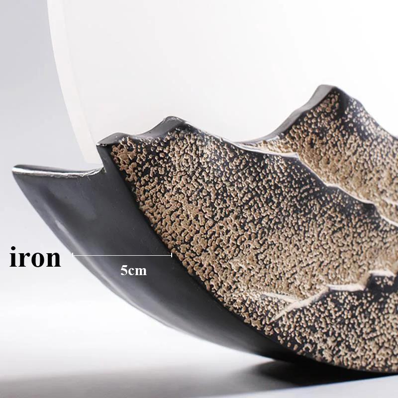 Chinese Acrylic Wall Light Iron Art Bedroom Bedside Lamp Led Creative Staircase Lantern Courtyard Corridor Torch for Living Room