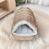 Cat & Small Dog Winter Warm Semi-Closed Nest - Spacious All-Season Sleeping Bag