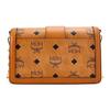 MCM Monogram Chain Shoulder Bag Mini Women Shoulder Bag Brown Cognac MWRBAWO05CO001