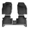 Compatible Floor Mats Set for 2025 Volkswagen Tharu: TPE Eco-Friendly Car, Trunk, and Seat Back Mats.