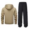 Men's Tracksuit Spring Autumn Casual Hoodie+Sweatpants 2PCS Sweatshirt Suit Men Gym Jogging Training