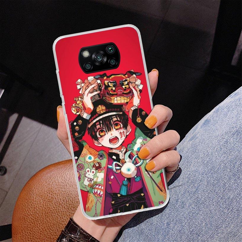 Toilet Bound Hanako Kun Anime Phone Case For Xiaomi Poco X7 X6 X5 Pro F7 Ultra Redmi 15C 15 13C 13 12C 12 10 10A 10C 9 9A 9C 9T