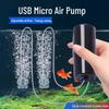 Tragbare USB-Aquarium-Sauerstoffpumpe - Leiser Mini-Belüfter für Fischbecken