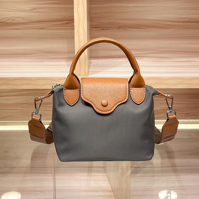 Simple and Fashionable Summer Women's Handbag, Large Capacity, Versatile, Single-shoulder Crossbody Dumpling Bag