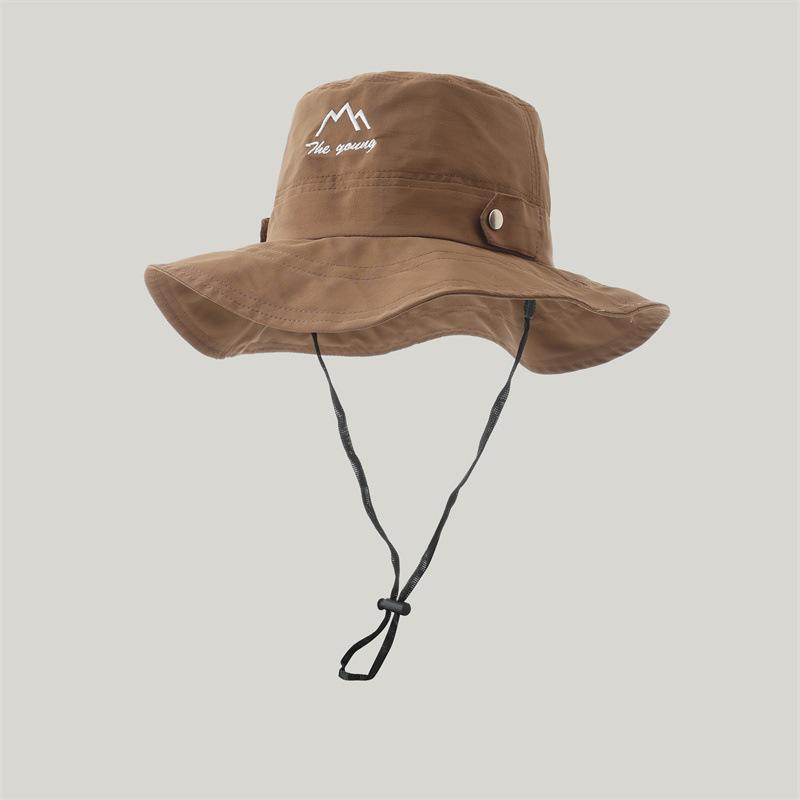 Vintage nastavitelná unisex čepice pro venkovní turistiku a horolezectví