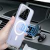 For Xiaomi 15 Clear Case TPU+Acrylic Magnetic Phone Cover Compatible with MagSafe