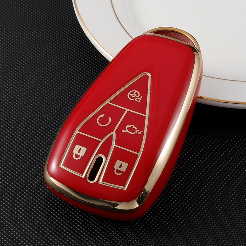 3/4/5 Buttons Car Remote Key Case Cover Shell Fob Protector Bag Holder For Changan Cs35 Plus Cs55 Plus Cs75 Plus