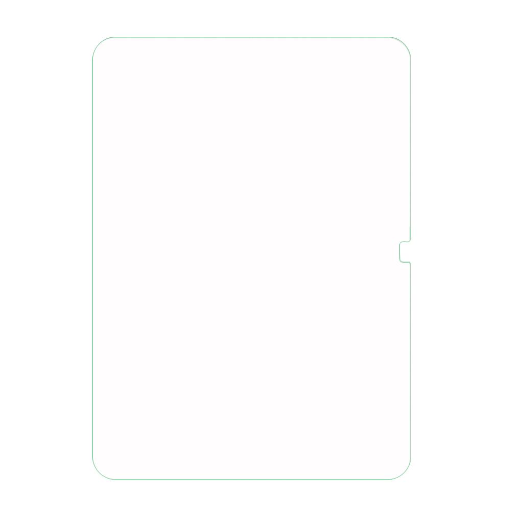 RURIHAI For iPad 10.9 (2022) Full Glue Full Coverage Tempered Glass Screen Protector Matte 0.18mm 2.5D Arc Edge Protective Film