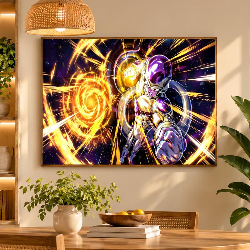 5D Diamond Painting Frieza DIY Full Drill Diamond Art Kit Home Decoration