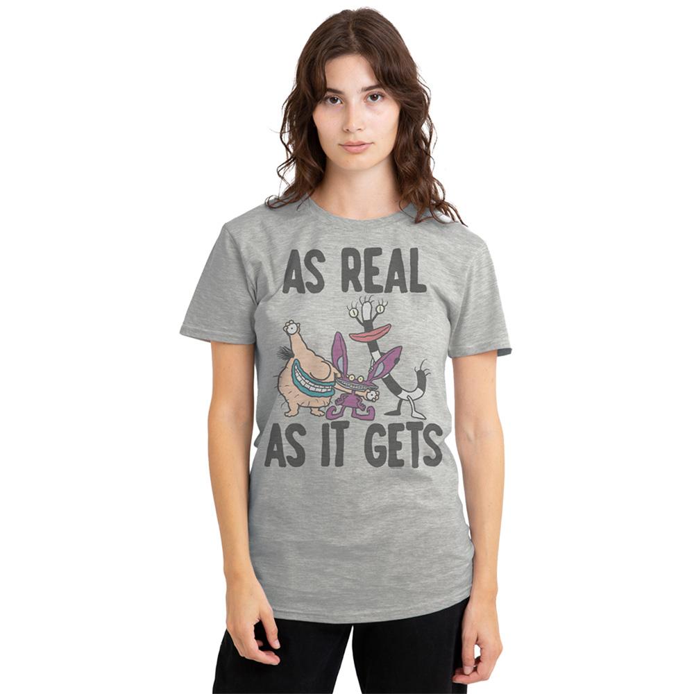 Aaahh!!! Real Monsters Womens/Ladies As Real As It Gets T-Shirt