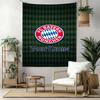 Bayern München Tilpasset Ditt Navn Veggdekorasjon Teppe Kunst For Kjæledyrminne Bursdag Bryllupsfest Bakteppe Familiær Gave