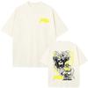 Hot Anime Jojo Bizarre Adventure Joseph Joestar Caesar Anthonio Zeppeli Graphic Tshirt Unisex Fashion Cartoon Short Sleeve T Shirt