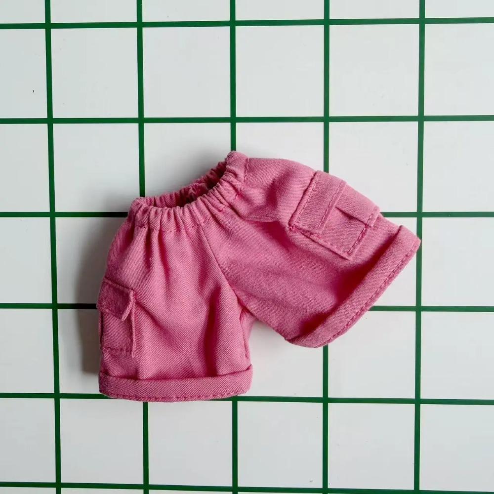 For zsiga doll Clothes Workwear Style Top Shorts Necklace Outfit For 1/8 BJD Doll Camping Dress Up Clothing Accessories