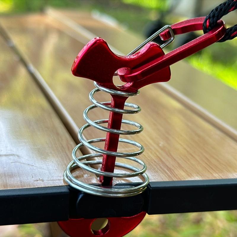 8lots Wind Resistant Stakes Portables Tent Pegs Multifunctional Beach Tent Pegs for Camping Enthusiasts